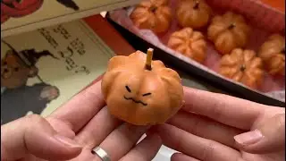 “노오븐 잭오랜턴 케이크 팝“ / cakepops / no-bake / jack-o- lantern / 호박모양케이크 / 호박베이킹 / 할로윈베이킹 / 할로윈 / 선물베이킹