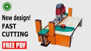 DIY Jigsaw Cutting Station Version 2 [4K]