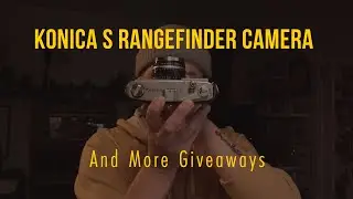 The Konica S Camera Winner and More of the Giveaway