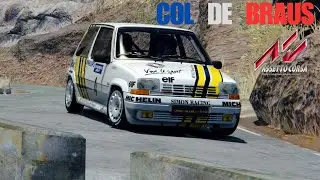 Assetto corsa Rally Col de Braus France ;