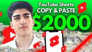 $2000/Monthly COPY & PASTE YouTube Shorts And Earn Money 2023 !!