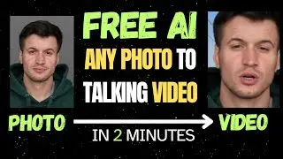 Turn Any Photo into AI Talking Avatar | FREE in Two Minutes | Create Photo to Video ai .