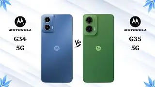 Motorola G34 5G Vs Motorola G35 5G - Full Comparison 2024