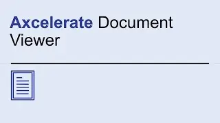 Axcelerate Document Viewer