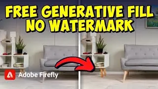 Remove Adobe Firefly Generative Fill Watermark for FREE 2024 (Updated Tutorial)