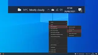 How To Remove The New Weather Widget From Windows 10 Taskbar!