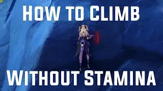 Climbing Without Stamina | Easy To Do Glitch | Genshin Impact