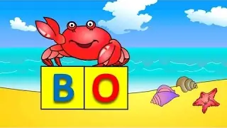 Учимся читать по слогам складам: ВО. Обучение чтению. Развивающие мультики для самых маленьких.