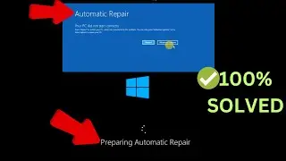 How to Fix Automatic Repair Loop in Windows 10/11 - Startup Repair Couldn’t Repair Your PC