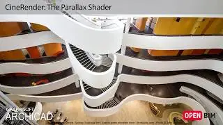 ARCHICAD 21 - CineRender: The Parallax Shader