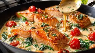 Я никогда не ел такого вкусного лосося! Новый способ приготовления лосося, который вам понравится!