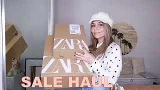 ZARA SALE TRY ON HAUL 🛍️ AUSTRALIA A/W 24 ZARA SALE 🛍️ THE JO DEDES AESTHETIC