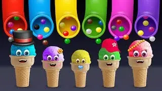 Ice Cream Finger Family Song | Daddy Finger Rhyme