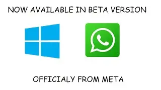 Finally In Beta Version For Windows 10 , 11 | Offical Method | WhatsApp Desktop | Fixy Fix