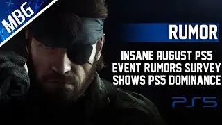 Survey Reveals 84% Want The PS5 | Insane August PS5 Event Rumors...That We Need To Address.