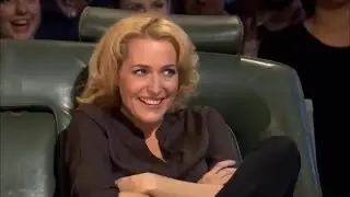 Gillian Anderson being adorable on Top Gear