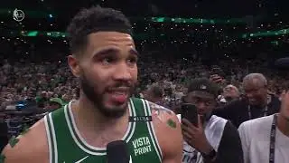 Jayson Tatum: "What they gonna say now?!" Celtics vs Mavs - NBA Finals 2024