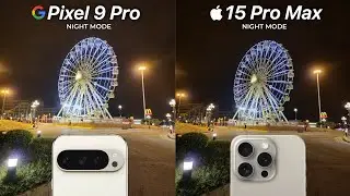 Google Pixel 9 Pro VS iPhone 15 Pro Max NIGHT MODE Camera Test Comparison