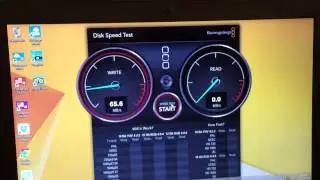 HP Stream 14 $299 Windows PC - Boot Time and Disk Speed Test