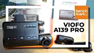 Wideorejestrator z 3 kamerami - VIOFO A139 Pro