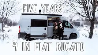 FIVE YEARS LIVING IN A VAN