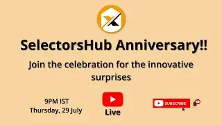 SelectorsHub Anniversary | Introduced TestCase Studio