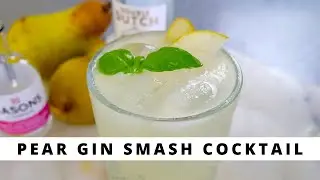Pear Gin Smash Cocktail | The Gintern