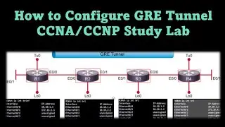 How to Configure GRE Tunnel - CCNA and CCNP Study Lab