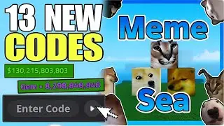 🤡NEW🤡 ALL WORKING CODES FOR MEME SEA IN SEPTEMBER 2024! ROBLOX MEME SEA CODES