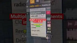 Multiple Arrangements in FL STUDIO #flstudio #musicproducer