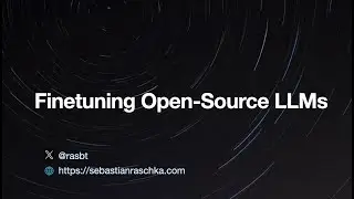 Finetuning Open-Source LLMs