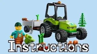 LEGO City Park Tractor Set Instructions | 60390