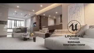 Walkthrough, Unreal Engine 5 Interior 4k
