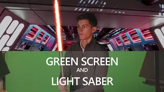 Green Screen and Lightsaber