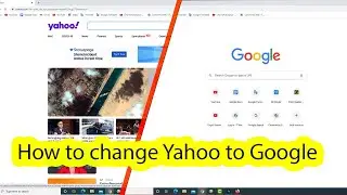 How to change homepage from yahoo to google chrome