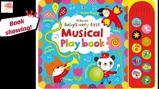 Usborne baby’s very first musical playbook | 儿童音乐绘本｜触摸感官音乐书