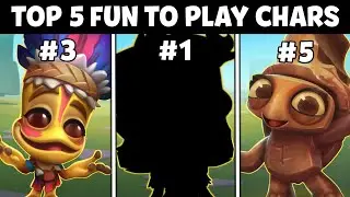 Top 5 Fun to Play Characters 🤗 | Zooba