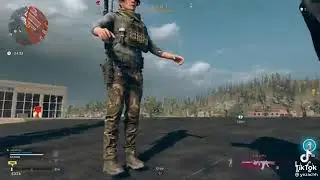 T pose Warzone Kill