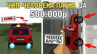 ЧИП ЧЕЛОВЕКА-ПАУКА ЗА 500К!РЕАКЦИЯ АДМИНА НА ЧИП?!SMOTRA MTA
