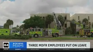 3 on leave after death during firefighting exercise