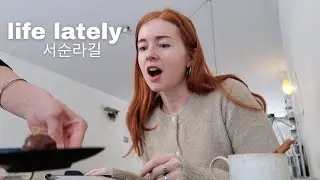 new trendy seoul neighborhood and cold days in korea 🤍 my life in seoul vlog (서순라길)