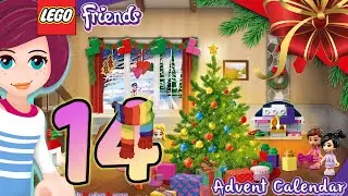 Opening door 14 of Lego Friends advent calendar 2021.......