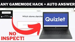 The NEWEST QUIZLET HACK For School Chromebook 2024!!!! (No Inspect) - AUTO CORRECT ANSWER + MORE!