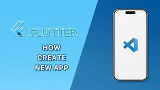 How create new flutter app in VScode