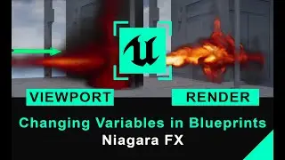 Unreal Engine 5 Tutorial - Niagara FX - Changing Variables With Blueprints