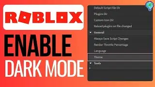 How to Enable Dark Mode in Roblox Studio (2024)