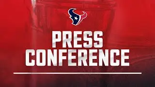 Head Coach DeMeco Ryans & Case Keenum address the media postgame