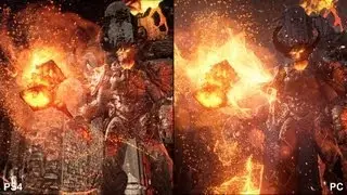 Unreal Engine 4: Elemental - PlayStation 4 vs. PC Comparison