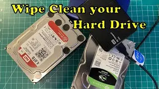 How to Wipe CLEAN your Hard Drive (HDD or SSD)