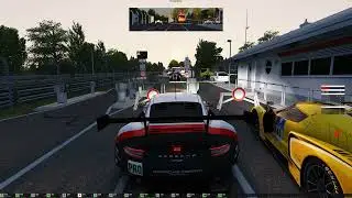 Assetto Corsa  online - Poursuite Porsche Team - RSR /GT3 - Nordschleife Tourist -